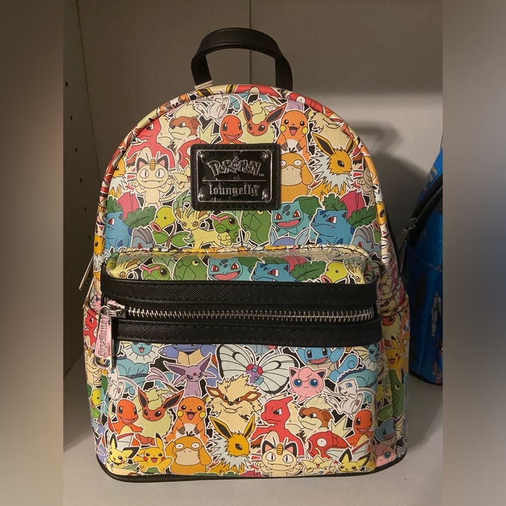 Pokémon AOP Rainbow Loungefly backpack